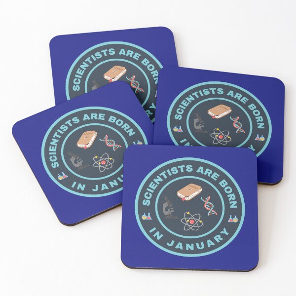 Item preview, Scientists are born in January alternate design designed and sold by fev-rocks.