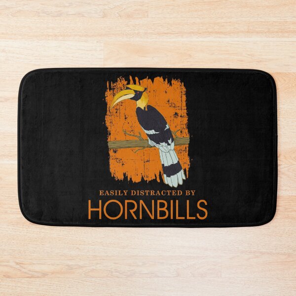 Item preview, Funny Tropical Bird Lover Easily Distracted By Hornbills graphic designed and sold by jakehughes2015.