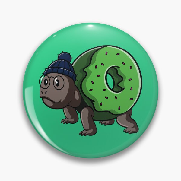 Item preview, Tortoise donut with glasses designed and sold by Donutlovers.
