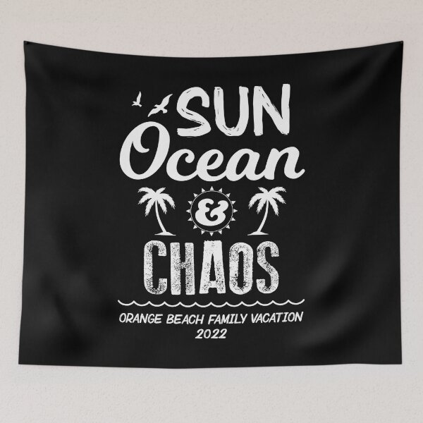 Item preview, Sun Ocean Chaos Alabama Orange Beach Family Vacation 2022 product designed and sold by jakehughes2015.