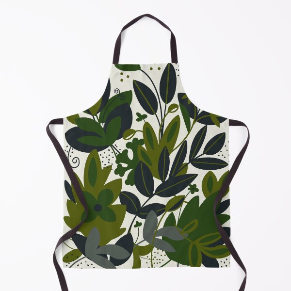 Item preview, Minimalist Collage Leaves in Green Tones designed and sold by Michellelanoue.
