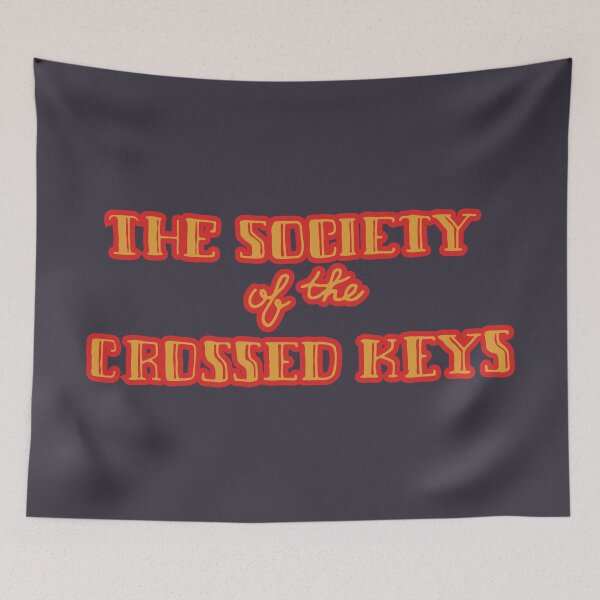 Item preview, The Society of the Crossed Keys (Red & Orange) designed and sold by Mercatus.