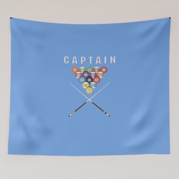 Item preview, Awesome Captain Pool Billiar Classic T-Shirt designed and sold by IngridGritschac.