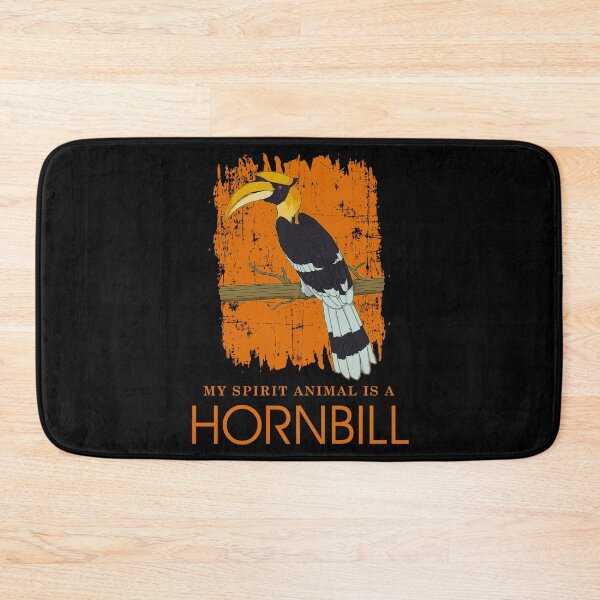Item preview, Spirit Animal Tropical Bird Lover Hornbill graphic designed and sold by jakehughes2015.