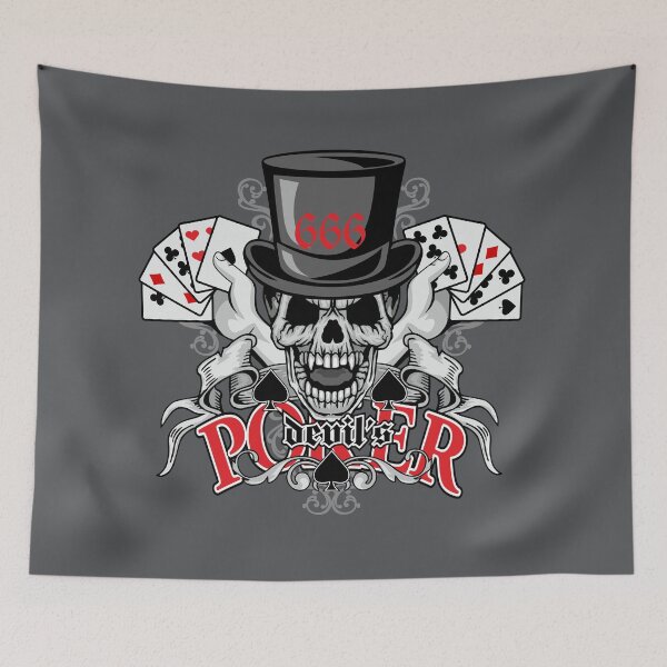 Item preview, Gothic sign with skull, grunge vintage design designed and sold by amid999.