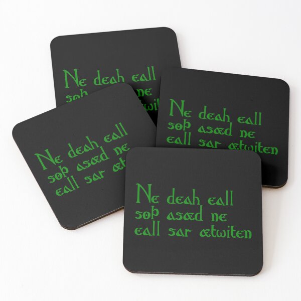 Item preview, Ne deah eall soþ asæd ne eall sar ætwiten designed and sold by ben-taylor1234.