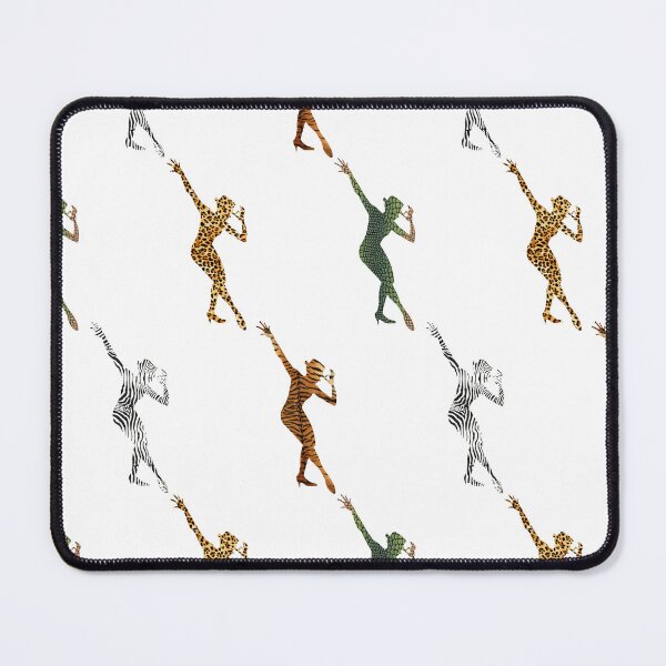 Item preview, JAZZ - DANCER SILHOUETTE - ANIMAL PRINTS - STICKER PACK designed and sold by KoolDsignsDANCE.