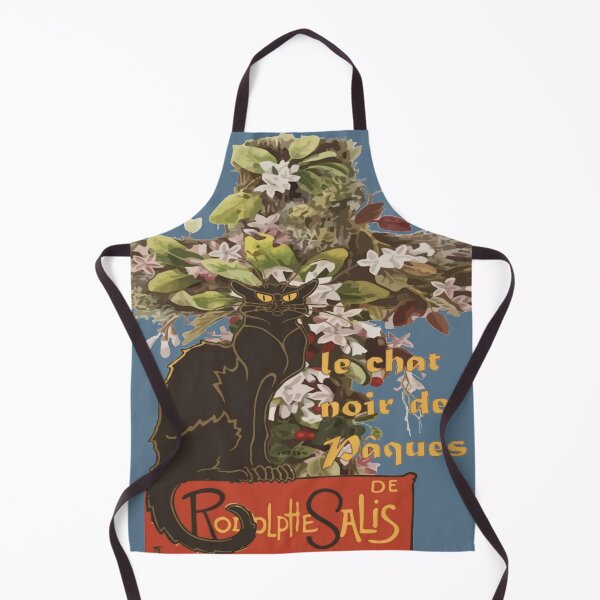 Item preview, Easter Le Chat Noir de Paques With Floral Cross designed and sold by taiche.