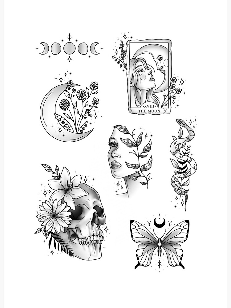 Self Love Club Anatomical Hearts with Crown Cute Traditional Tattoo Flash