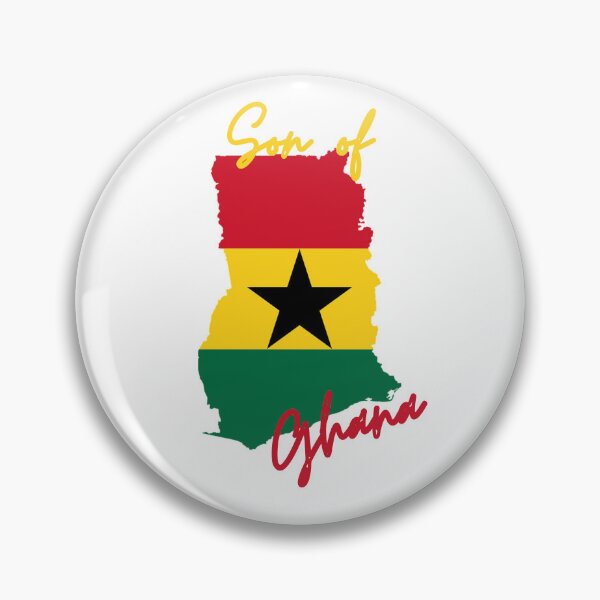 Item preview, Son of Ghana Map Flag designed and sold by NovawayDirect.