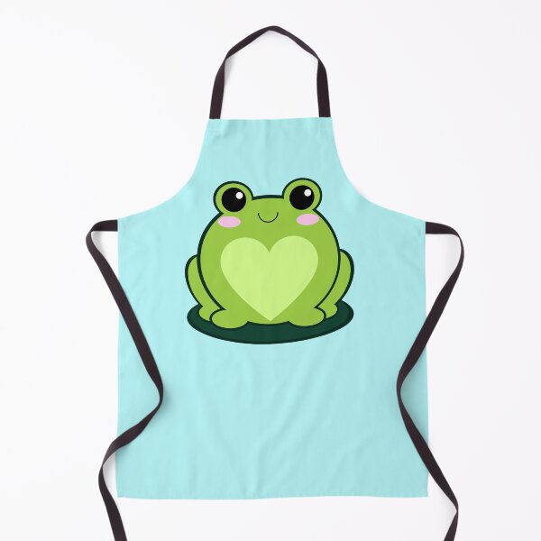 Item preview, Kawaii Frog on Lily Pad, Man I love Frogs, Frogcore designed and sold by Midsummer1942.