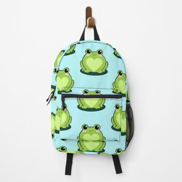 Item preview, Kawaii Frog on Lily Pad, Man I love Frogs, Frogcore designed and sold by Midsummer1942.