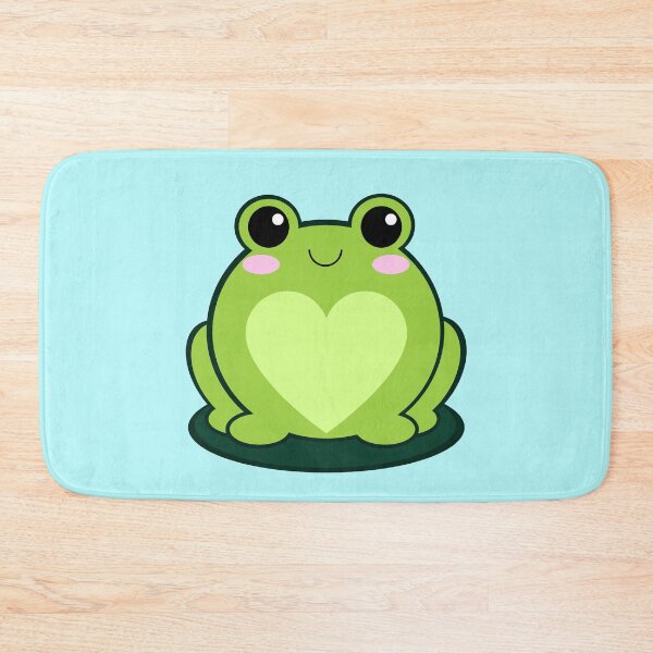 Item preview, Kawaii Frog on Lily Pad, Man I love Frogs, Frogcore designed and sold by Midsummer1942.