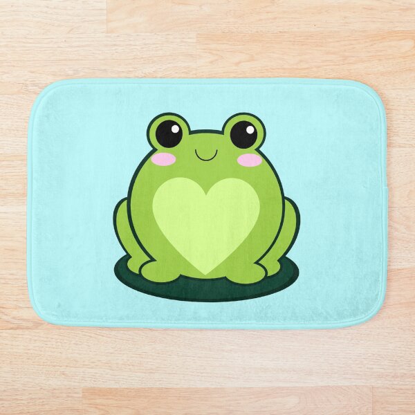 Item preview, Kawaii Frog en Lily Pad, Hombre, me encantan las ranas, Frogcore designed and sold by Midsummer1942.