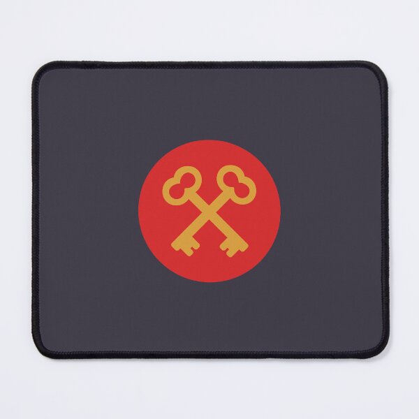 Item preview, The Society of the Crossed Keys (Red & Orange) designed and sold by Mercatus.