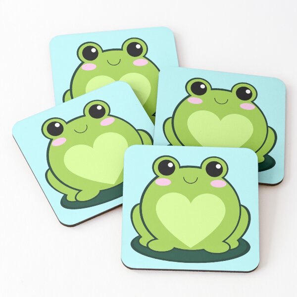 Item preview, Kawaii Frog on Lily Pad, Man I love Frogs, Frogcore designed and sold by Midsummer1942.