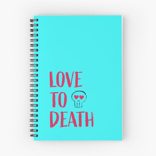 Item preview, Skulls with hearts - love to death designed and sold by Dotsby.