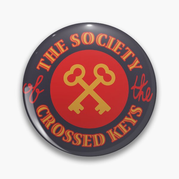 Item preview, The Society of the Crossed Keys (Orange and Red) designed and sold by Mercatus.