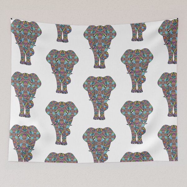 Item preview, Elephant mandala design designed and sold by Viv Ainslie.