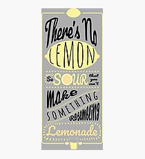 Sour Lemons Photographic Print