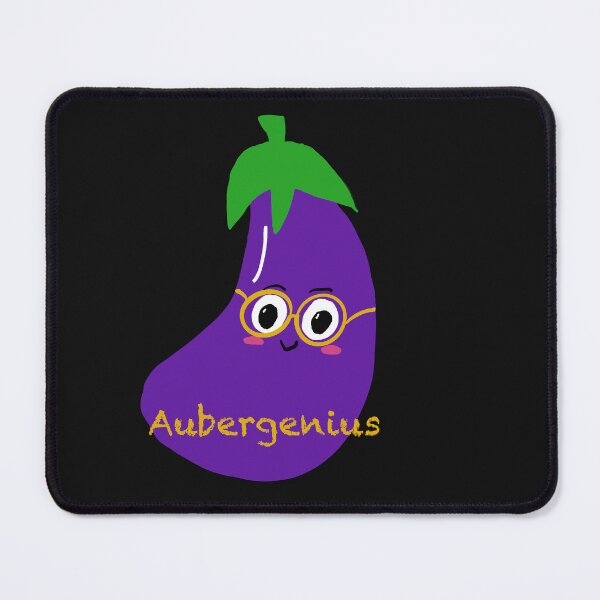 Item preview, Aubergenius cute Aubergine designed and sold by Artboyal.