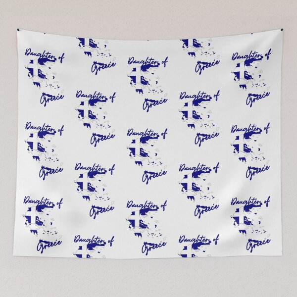 Item preview, Daughter of Greece Map Flag designed and sold by NovawayDirect.