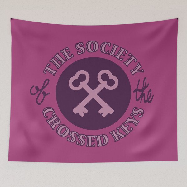 Item preview, The Society of the Crossed Keys (Maroon) designed and sold by Mercatus.