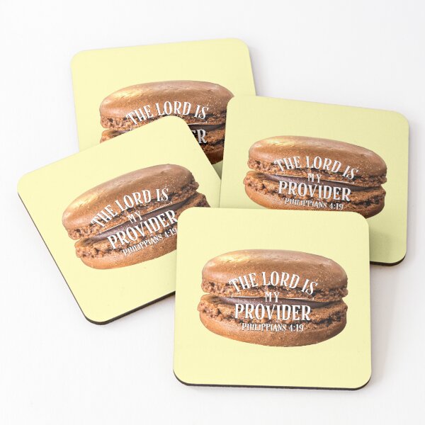 Item preview, The Lord Is My Provider Philippians 4 Verse 19 Macaroons - Jehovah Jireh Provides , New Testament, Funny designed and sold by MJDezigns.