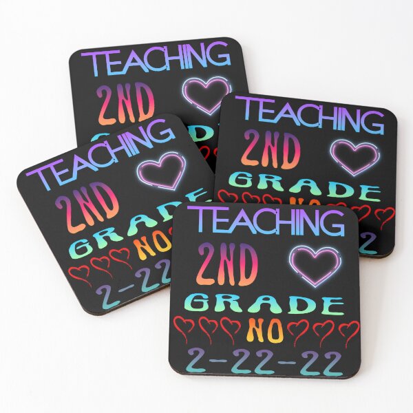 Item preview, Teacher Shirt Teaching 2nd Grade on Twosday 2-22-22 Happy designed and sold by Easton designer.