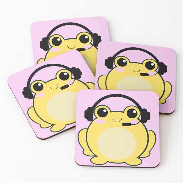 Item preview, Yellow Frog, Kawaii Frog, Gamer Frog designed and sold by Midsummer1942.