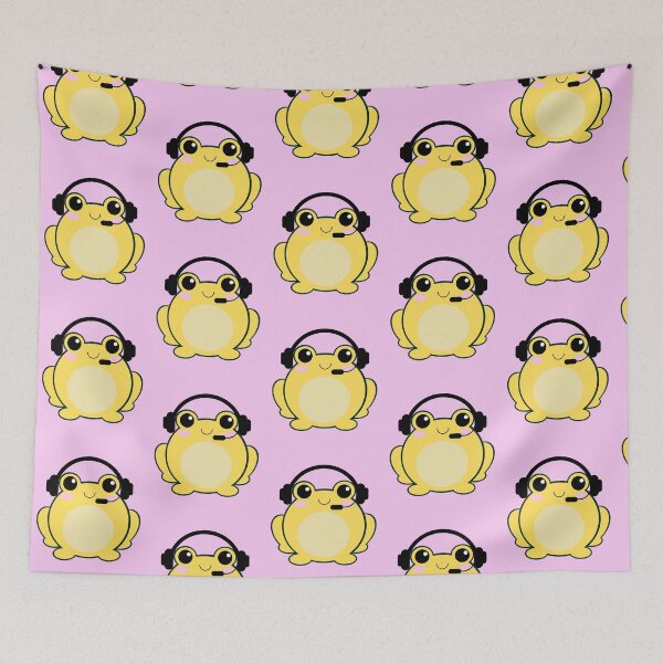 Item preview, Yellow Frog, Kawaii Frog, Gamer Frog designed and sold by Midsummer1942.