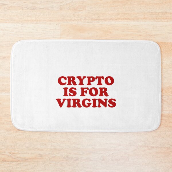 Item preview, Crypto is for virgins designed and sold by MachioCooran.