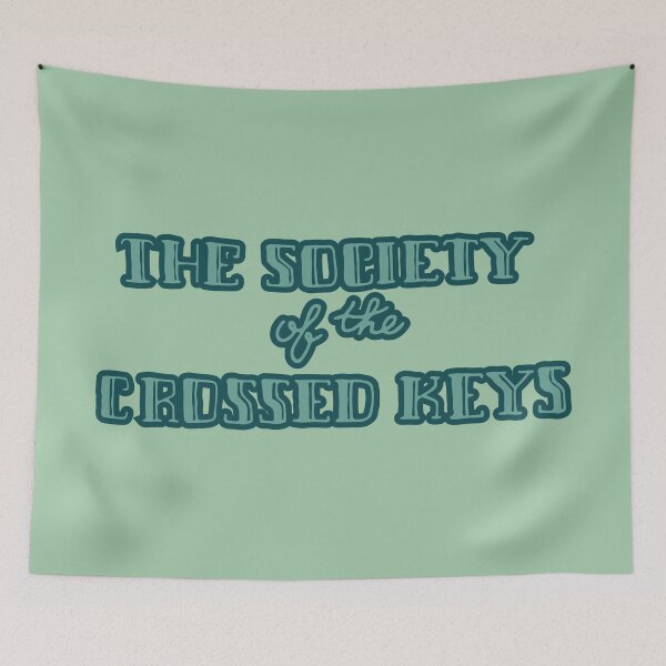 Item preview, The Society of the Crossed Keys (Blue) designed and sold by Mercatus.