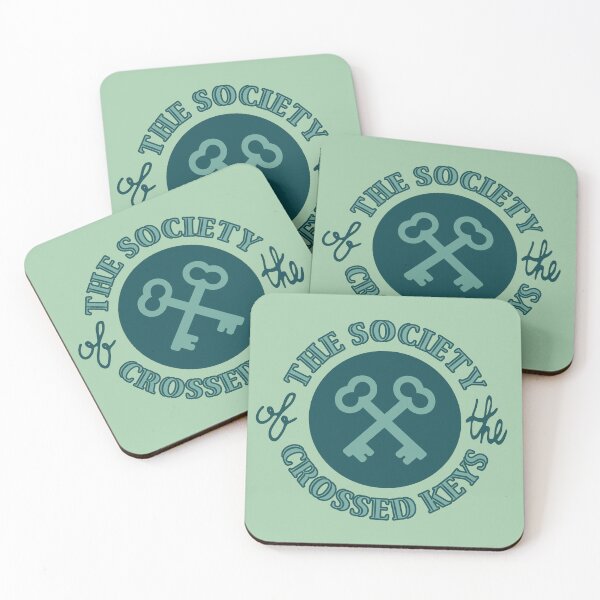 Item preview, The Society of the Crossed Keys (Teal) designed and sold by Mercatus.