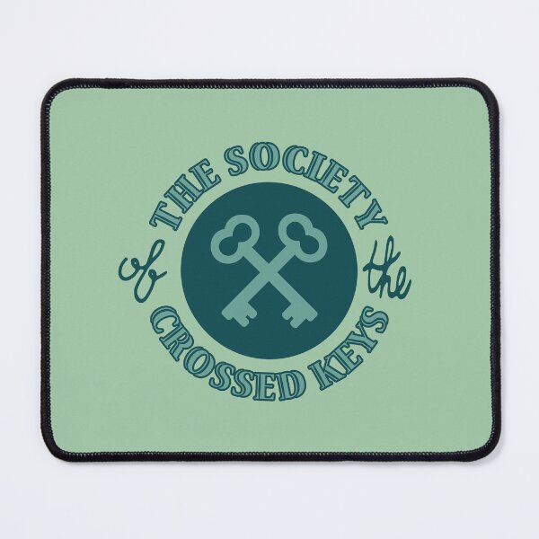 Item preview, The Society of the Crossed Keys (Teal) designed and sold by Mercatus.
