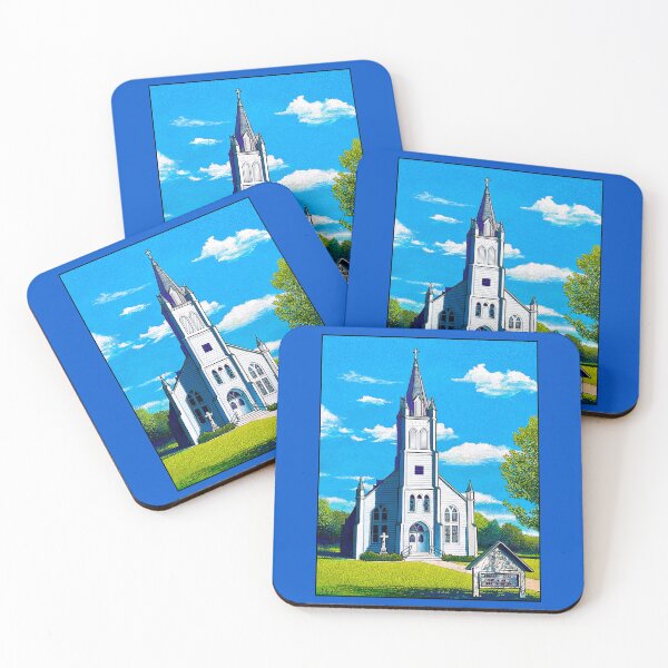 Item preview, St. John the Baptist Catholic Church, Schulenburg, TX designed and sold by Mtpet12862.