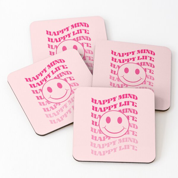 Item preview, Preppy Room Decor -	Happy Mind Happy Life Design designed and sold by Shop Your Aesthetic.