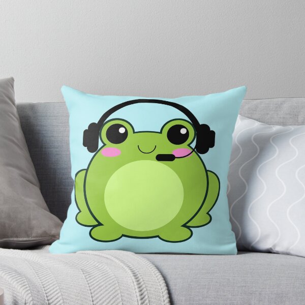 Item preview, Green Gamer Frog, Kawaii Frog, Green Frog designed and sold by Midsummer1942.