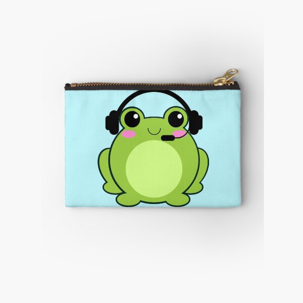 Item preview, Green Gamer Frog, Kawaii Frog, Green Frog designed and sold by Midsummer1942.