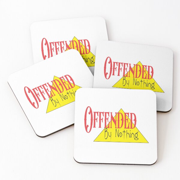 Item preview, Offended By Nothing  designed and sold by WinkyDoodle.