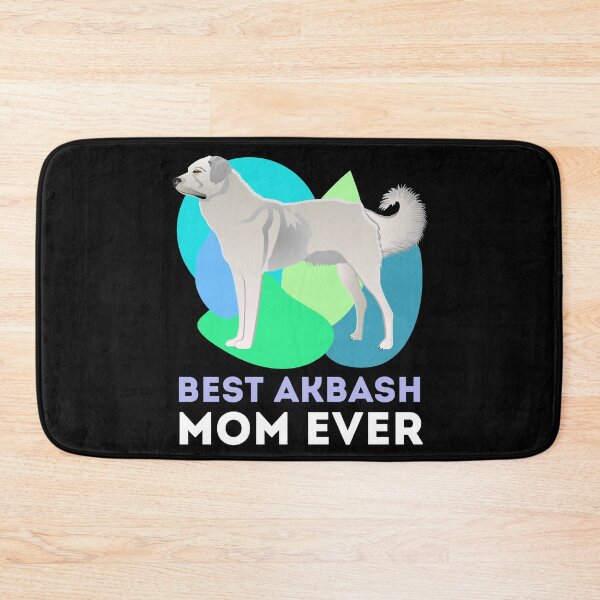 Item preview, Best akbash dog mom mammy mum  ever light  text, cute puppy designed and sold by SGS-.