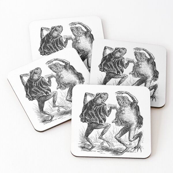 Item preview, Toads dancing on the Sabbath Occult Pagan Gothic Frogs Toads dancing for Satan designed and sold by Reign Of Darkness.