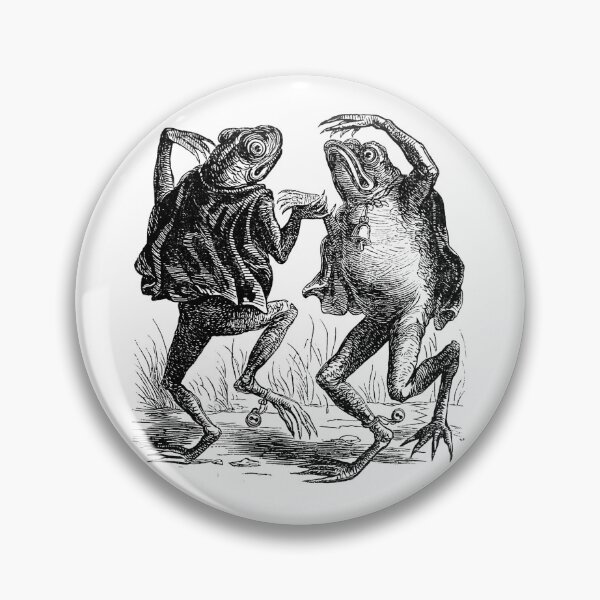 Item preview, Toads dancing on the Sabbath Occult Pagan Gothic Frogs Toads dancing for Satan designed and sold by Reign Of Darkness.