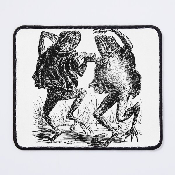 Item preview, Toads dancing on the Sabbath Occult Pagan Gothic Frogs Toads dancing for Satan designed and sold by Reign Of Darkness.