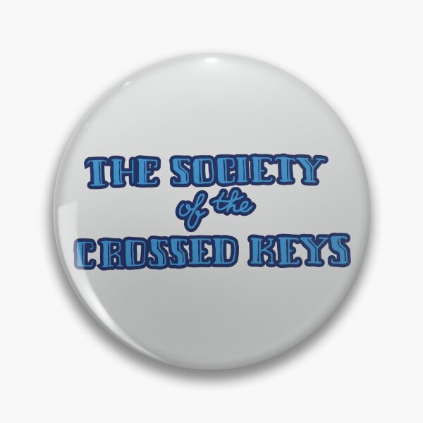 Item preview, The Society of the Crossed Keys (Dark Blue) designed and sold by Mercatus.