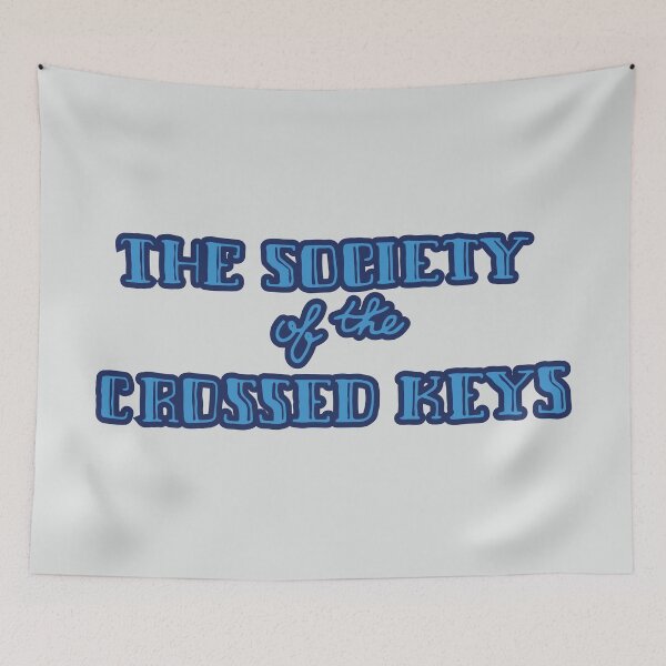 Item preview, The Society of the Crossed Keys (Dark Blue) designed and sold by Mercatus.