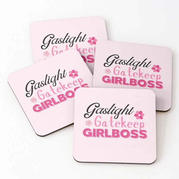 Item preview, Pink Sarcastic Gaslight Gatekeep Girlboss | Funny Quote for Women designed and sold by MiaDelelai.