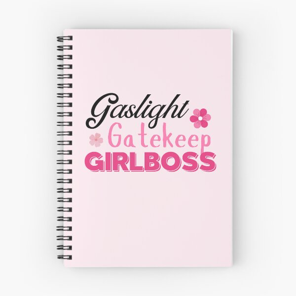 Item preview, Pink Sarcastic Gaslight Gatekeep Girlboss | Funny Quote for Women designed and sold by MiaDelelai.