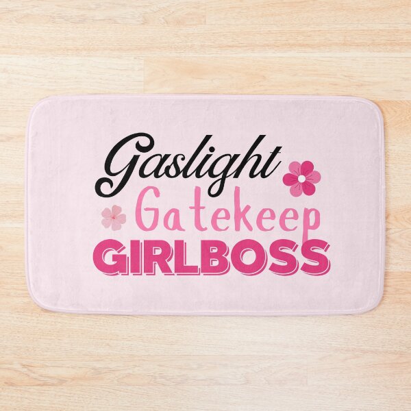 Item preview, Pink Sarcastic Gaslight Gatekeep Girlboss | Funny Quote for Women designed and sold by MiaDelelai.