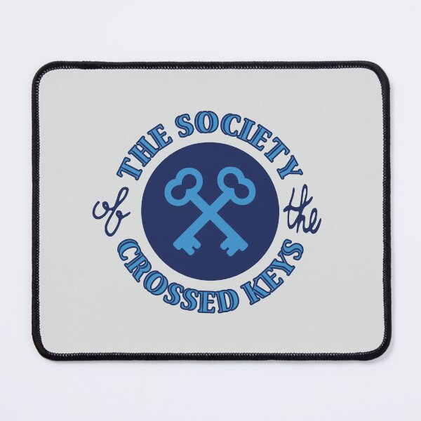 Item preview, The Society of the Crossed Keys (Darker Blue) designed and sold by Mercatus.